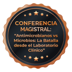 logo_atimicrobianos vs Microbios-La Batalla desde el Laboratorio Clínico